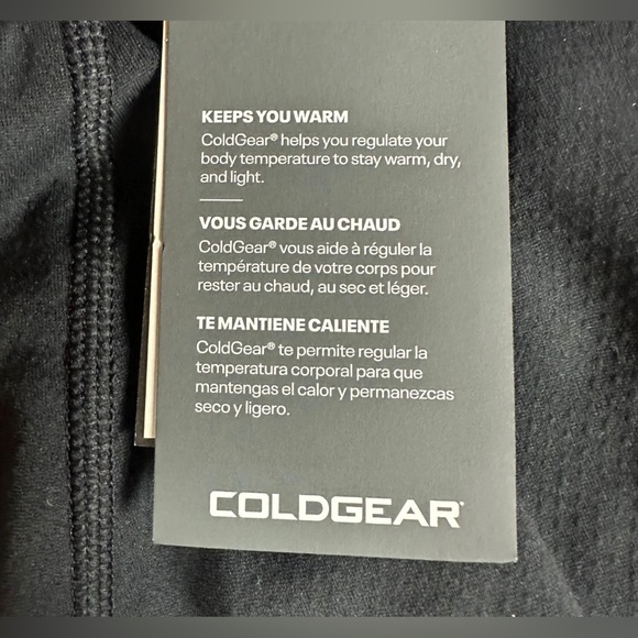 Under Armour 1343246 UA ColdGear Base 3.0 Men's BaseLayer Leggings black NWT NEW - Picture 10 of 13